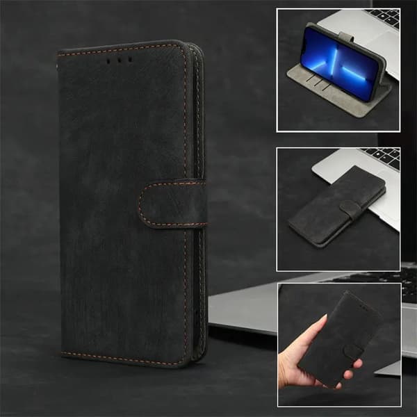 RFID Wallet Case for Xiaomi Redmi Note 14 Pro 5G / POCO X7 5G Green