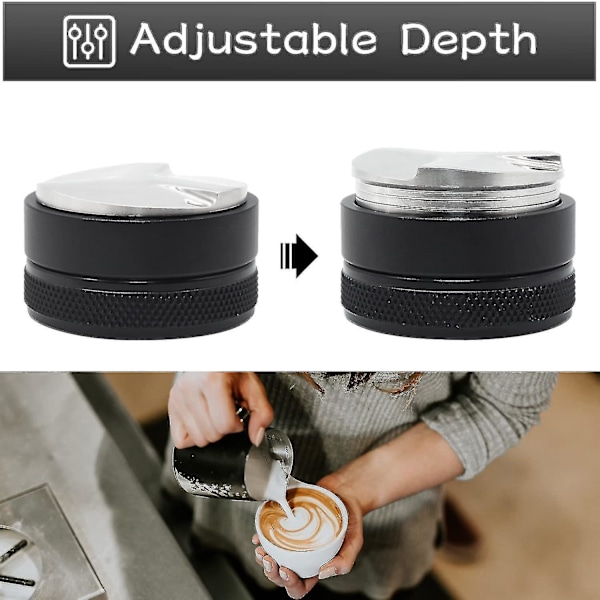 Kahvinjakaja 53 mm, Kahvin Tasoitusväline Sage 54 mm Portafilterille, Barista Kahvivarusteet
