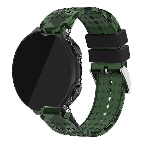 Mjukt silikonklockarmband, kompatibelt med Garmin Forerunner 220/230/235/620/630/735