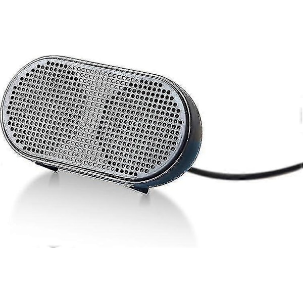 USB minihøyttaler datamaskin høyttaler drevet stereo multimedia høyttaler for bærbar PC (svart)
