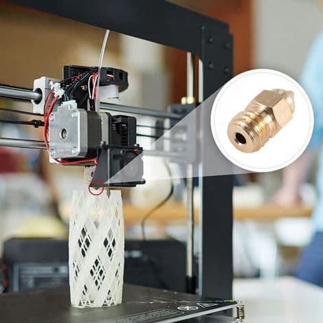 10 stk. serie -6 SE 0,4 MM Hotend-dyser til -10 V2 -3 -5 serie 3D-printer
