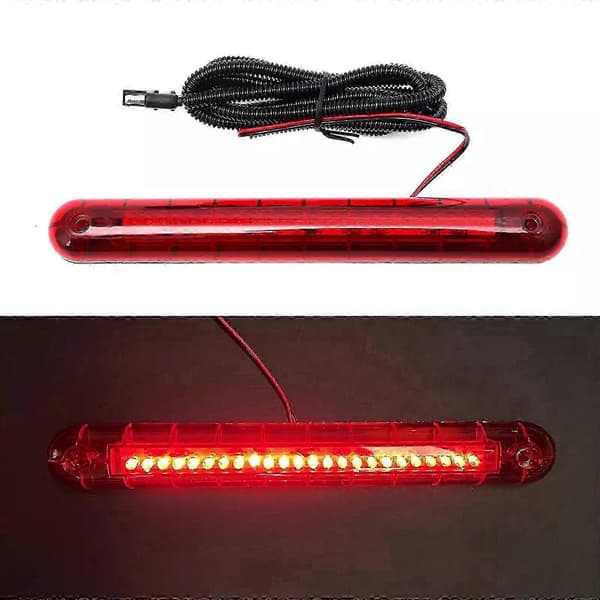 24 LED RV Husbil 3:e Bromsljus Röd för Holiday Rambler Monaco Roadmaster