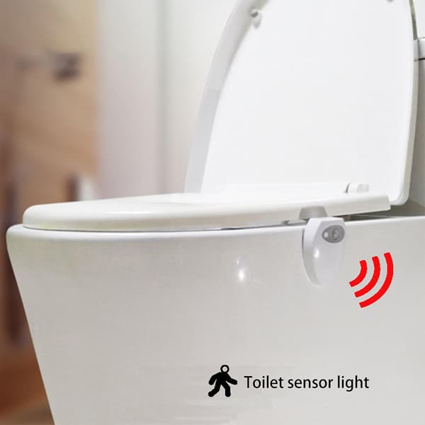 Levering i morgen Farveskiftende Sensor Toiletlys