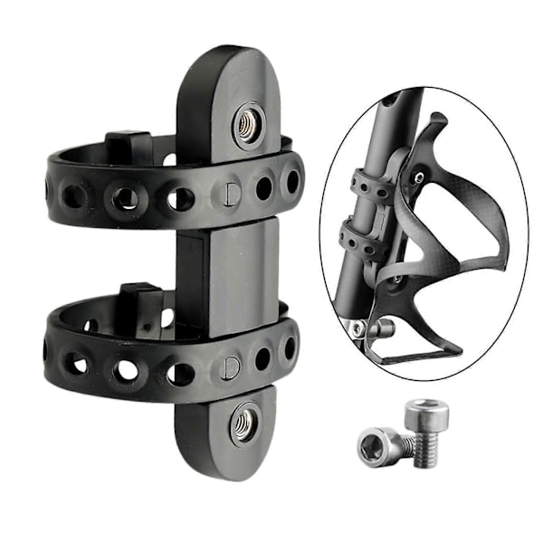 MTB Cykel Vandflaskeholder Adapter Styrbeslag Montering til Mountainbike Landevejscykling Tilbehør
