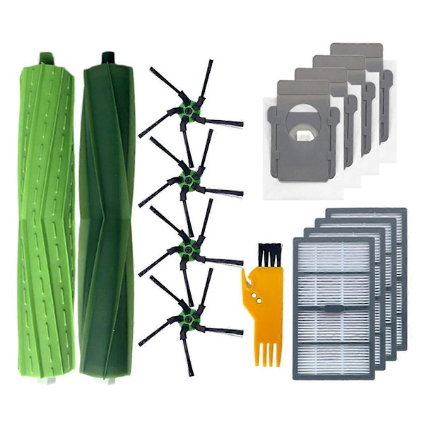 Til S9 9150 / S9+ Plus 9550 Robotstøvsuger Hovedsidebørste Hepa Filter Støvsugerposer Reservedele