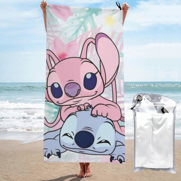 v227 Stitch Strandhandduk Snabbtorkande Absorberande Sandfri Stora Handdukar För Simbassäng Camping Strandtillbehör Resesaker  dnwh227