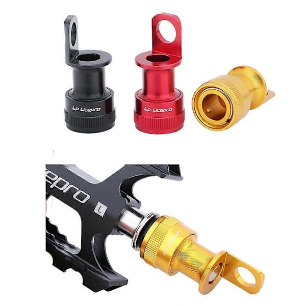 Pedal Quick Release Base til Quick Release Pedal Spænde Pedal Bærbar Ramme Monteringsadapter, Guld