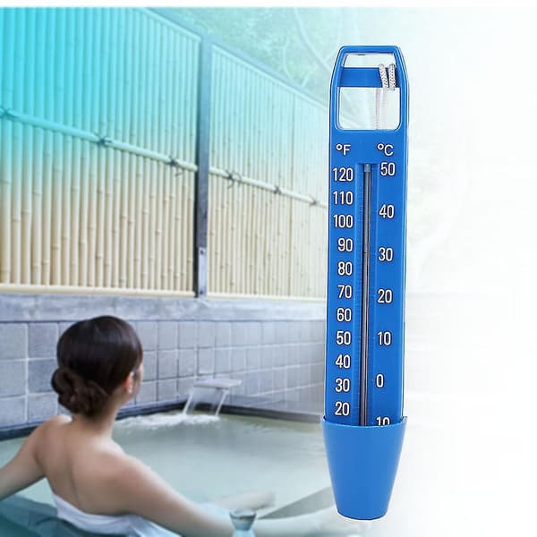 Flytande Termometer för Pool, Spa och Badkar med Snöre