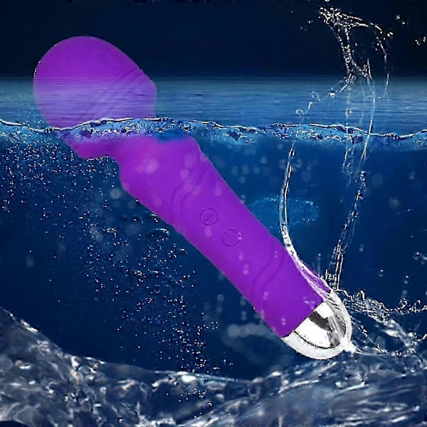 Vandtæt Vibrator til Kvinder - Mest Kraftfulde 10-Frekvens USB Vibrator