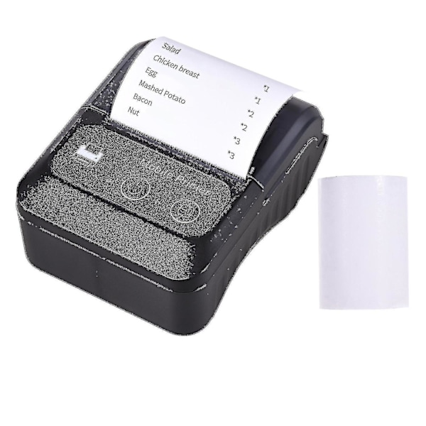 Bærbar Termisk Kvitteringsprinter Trådløs Bt Mini Kvitterings Pos Mobil Printer. Esc/pos Kompatibel