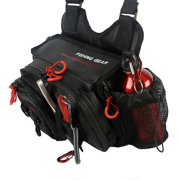Agn Taske Vandtæt Håndtaske Fiskegrej Taske til Camping Udendørs Fiskeri Holdall Carryall Bagage