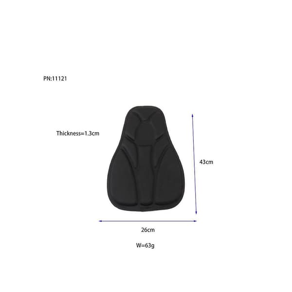 Scubadykning Backplate Pad Professionel Blød Dykning Bcd Rygpude Bcd Sele Rygplade Pad A