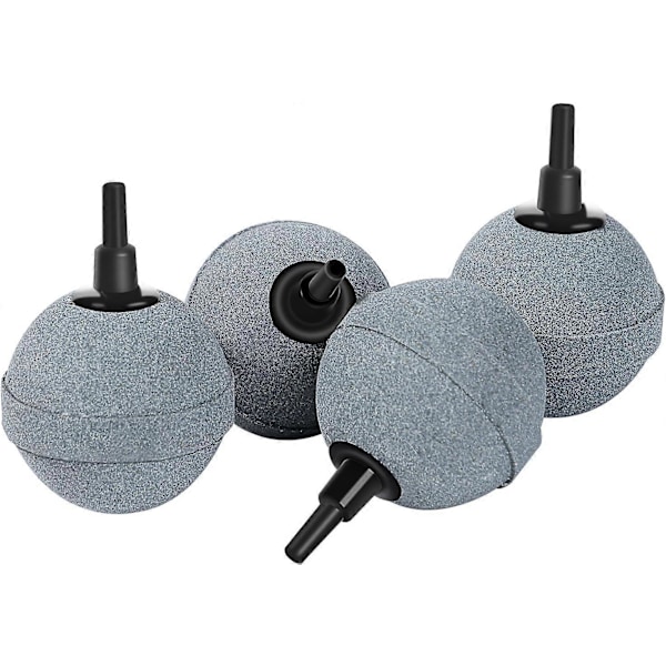 2 tommer luftsten til dam, akvarieluftsten, langtidsholdbar iltdiffusor luftsten 4-pak