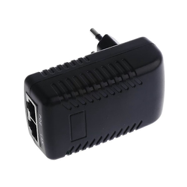 48V 0.5A PoE-injektor Power Over Ethernet-adapter for 802.3 af IP-kamera WLAN AP
