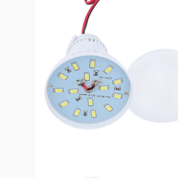 2x DC 12V 7W LED-pære Generell lyspære Hjem / Camping / Fottur / Nød / Utendørs