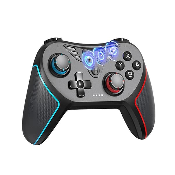 For Switch Trådløs Bluetooth Gamepad Hall Rocker Makroprogrammering Somatisk Dataspill T43 Joyst