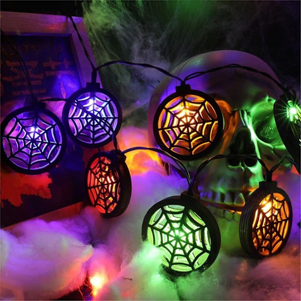 Halloween Lys Kæde Udendørs Dekorationer, 2022 Ny Version 3 meter 20 LED Træ Lys Kæde