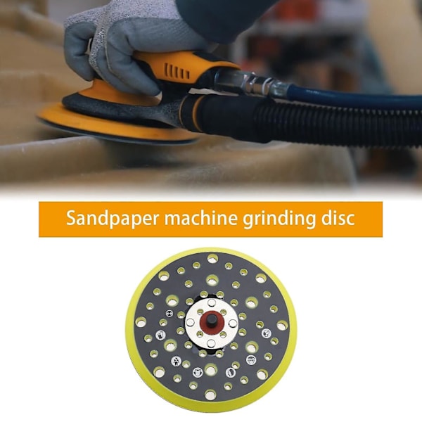 Erstatningsbagside til 6 tommer/150 mm 54 hullers base (gul) (1 stk)