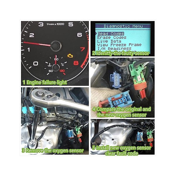 234-4797 O2 Syresensor Luftbränsleförhållande Nedströms För Accord 2.4l 2003 2004 2005 2006 2007 1st