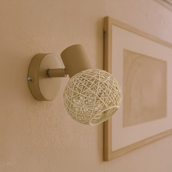 Veggmontert lampe DEX 1 E14 Kashmir Milagro ML2117
