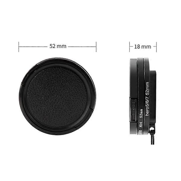 52mm 10X Makroobjektivfilter til GoPro HERO 7/6/5