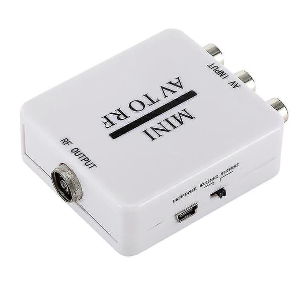 AV till RF-videokonverter (stödjer Rf 67,25mhz 61,25mhz)