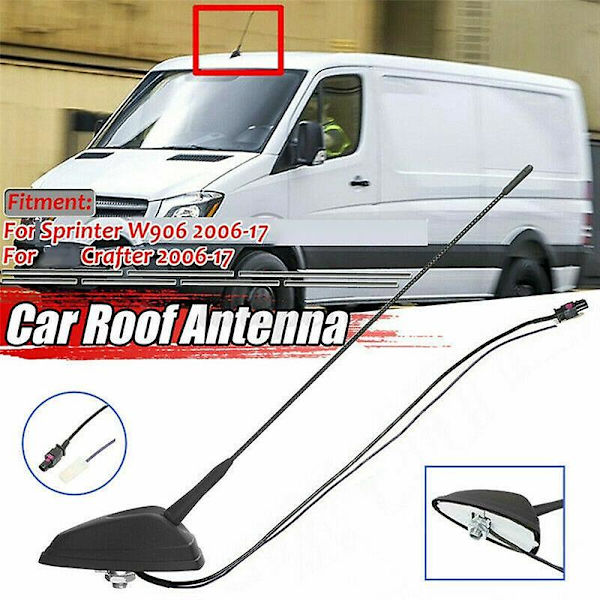 Antenne Tagmonteret Radioantenne A9068200475 til Sprinter W906 2006-2017 2E0035507
