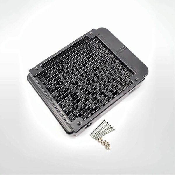 PC Vattenkylning Aluminium Radiator 18 Rör 120mm för Dator LED Skönhetsapparat CPU Vattenkylning S