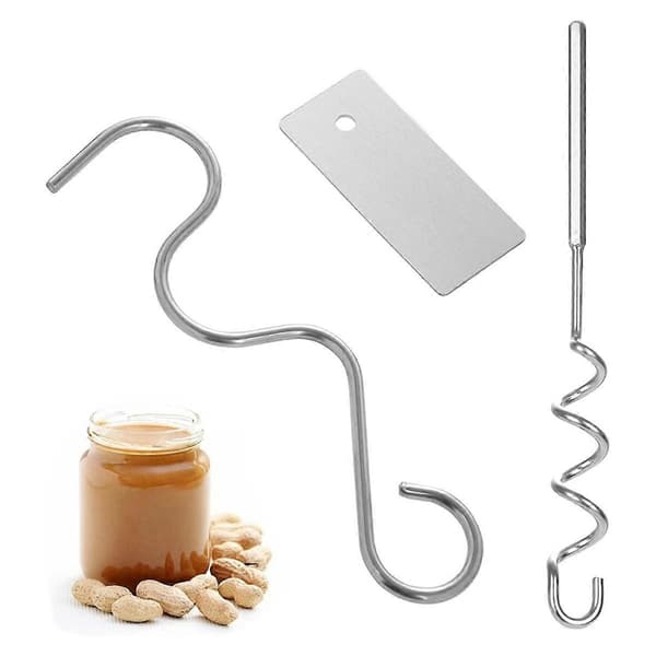 Peanutbutter Rører, Rustfrit Stål Peanutbutter Mixer Peanutbutter Rører Nøddebutter Rører