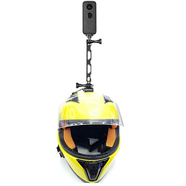 Aluminiumförlängningsarm förlängd selfiefäste med 1/4 tums stativadapterset Kompatibel -för Insta 360 One R X Go Pro Max-kamera