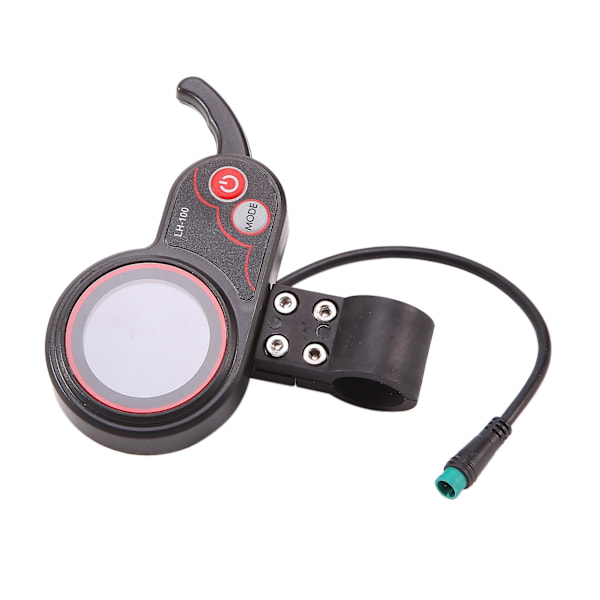 LCD-LH100 24V/36V/48V/60V 5 Pins Elektrisk Cykel Display Tommelfinger Gas Håndtag Speedometer Kontrolpanel til
