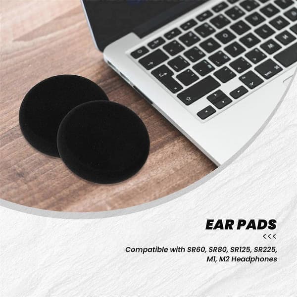 For GRADO SR60, SR80, SR125, SR225, M1 Hodetelefoner Erstatning Ørepute / Øreputer / Ørekopper / Øre