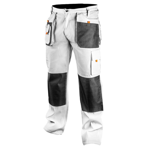 Work trousers, white, size XL/56
