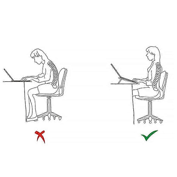 Modern Laptopställ Studier Arbete Värmeavledning Laptopställ Med Justerbar Multi Graders Design Svart