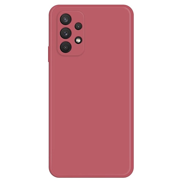 TPU-telefonfodral med rak kant och mikrofiberfoderdesign till Samsung Galaxy A32 4G (EU-version)