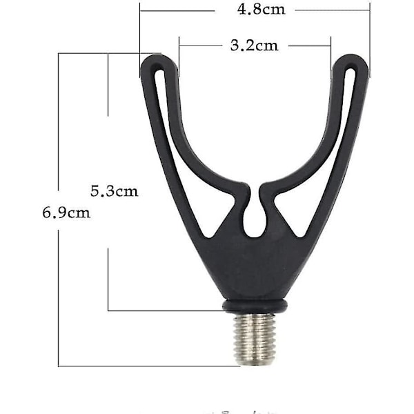 Spöfästen Fiske Back Lays För Alla Pods/bank Sticks Hållare Fäste Huvud Fiske Grepp Anslut Med Fiske Spö Pods För Karp Grov Fiske Tillbehör