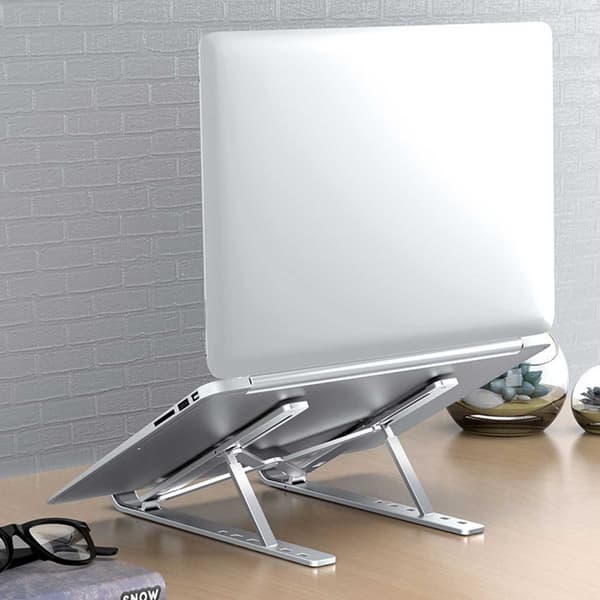 Bærbart Sammenleggbart Laptopstativ – Ergonomisk Laptopstativ Svart