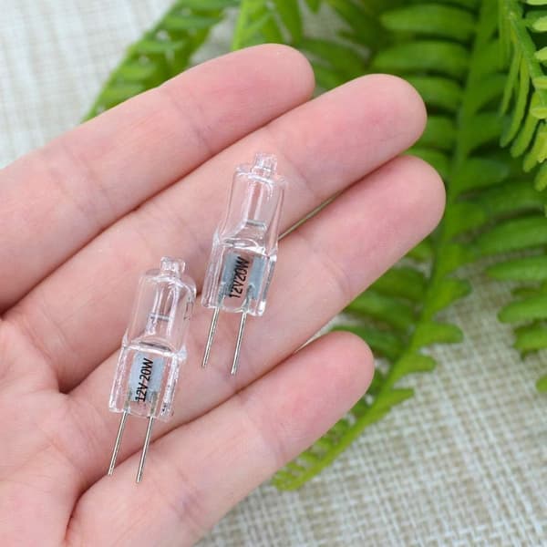 Light Bulb - 20W, Cabinet Lighting | 20 PCS, High Brightness, Flicker-Free, Long Lifespan, Dimmable G4, Suitable for Chandelier, Landscape Lighting