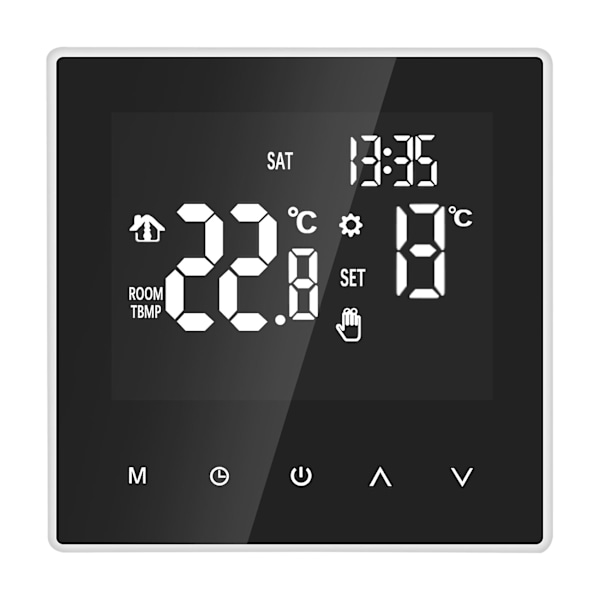ME81H Smart Termostat Digital Temperaturregulator Cirkulation Programmerbar Elektrisk Golvvärme