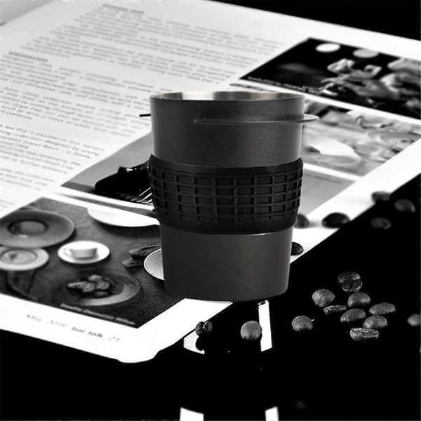 Kaffedoseringskopp Rostfritt Stål Kaffedoseringskopp Kaffe Kaffemaskin Tillbehör Luktande Doftkopp 53mm