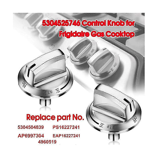 5304525746 Gas Spis Knoppar För 5304504839 Spis Knopp Gas Spis Knoppar, Gas Spis Delar, Ersätt Contr