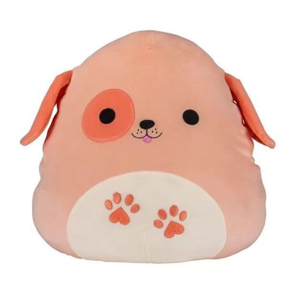 Bigfoot Plyschleksak Mjuk och Gosig Julfylld Djurleksak färg: Peach dog