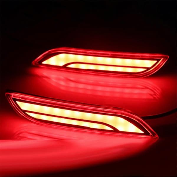 Bil LED Reflekslys Bakfanger Bremselys Baklampe Dynamisk Blinklys For 2018-2021