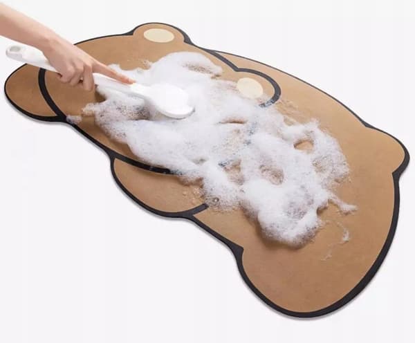 BADEROMSMATTE ABSORBERENDE Sklisikker matte XL