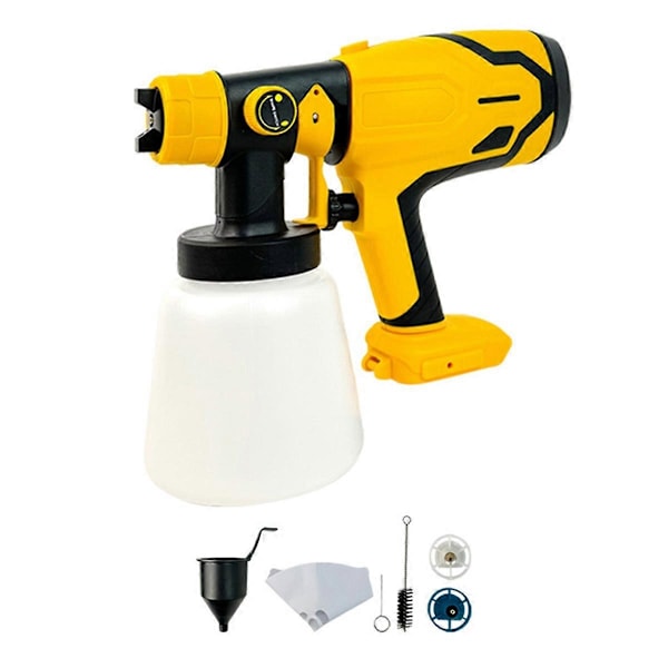 Til Dewalt 18V 20V Batteri Ledningsfri Malersprøjte Automatisk Elektrisk Malersprøjte Værktøjssæt Power T