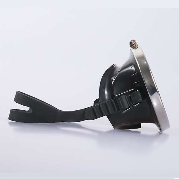 DWW-Sort Dykkerbrille Scuba Dykkerbriller, pvc hærdet glas materiale