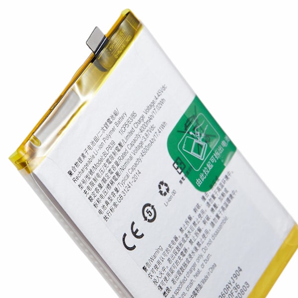 För Oppo Reno5 Z / A94 5G / A95 5G 3.87V 4000mAh Li-ion Polymer Batteri Assembly Part (Encode: BLP839)