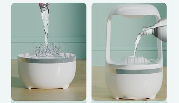 HUMIDIFIER ULTRASONIC IONIZER AROMATHERAPY LED DIFFUSER