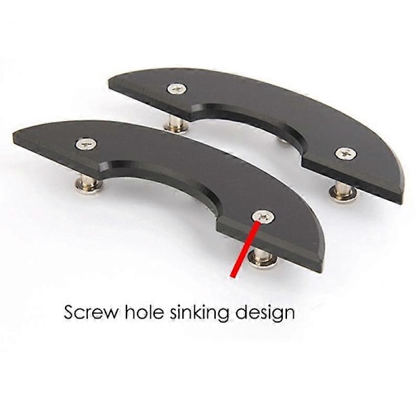 2 stk. Skateboard Pointer Skateboard Deck Beskyttere Hovedbeskytter Universal Board Longboard Beskyttelse