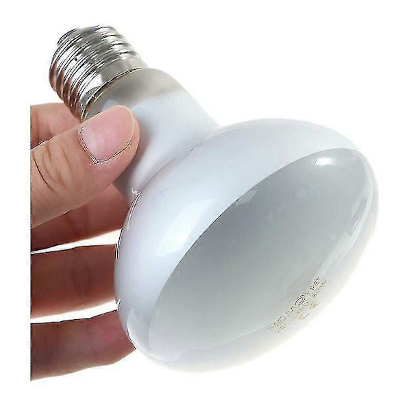 Uva+Uvb Reptil Lampe Pære Skildpadde Solplads Pærer Uv Varmelampe Padder Firben Temperaturregulator - 60W